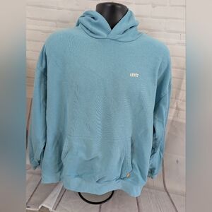 Levi's Men's Light Blue Hoodie